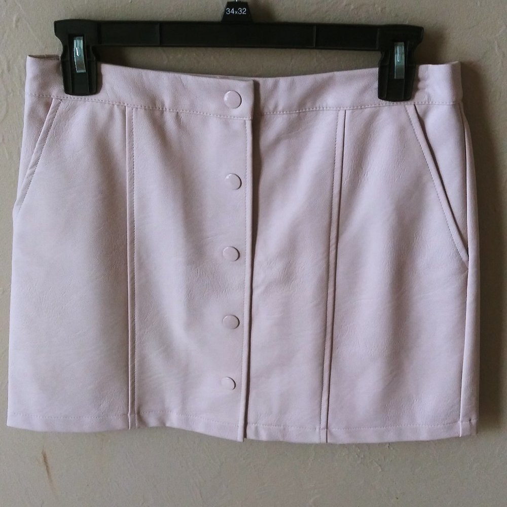 Forever 21, New with tags  leather mini skirt